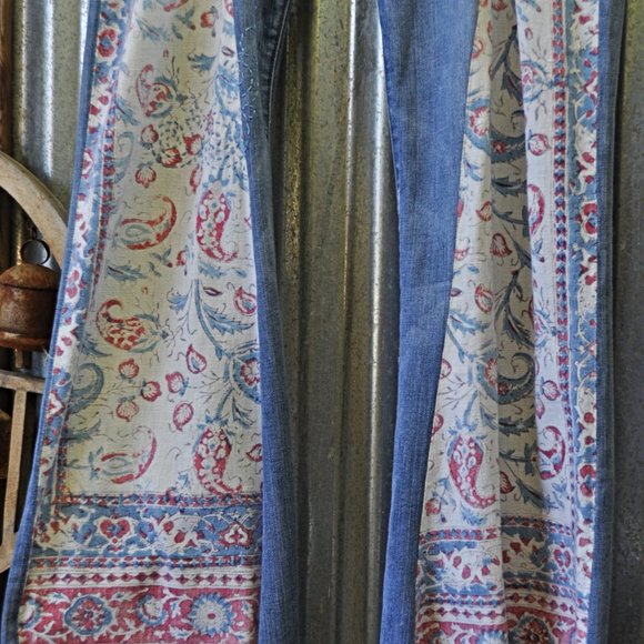 The “Willow” Jean | 7FAMK | Recycled Tapestry | Boho - Picture 12 of 13